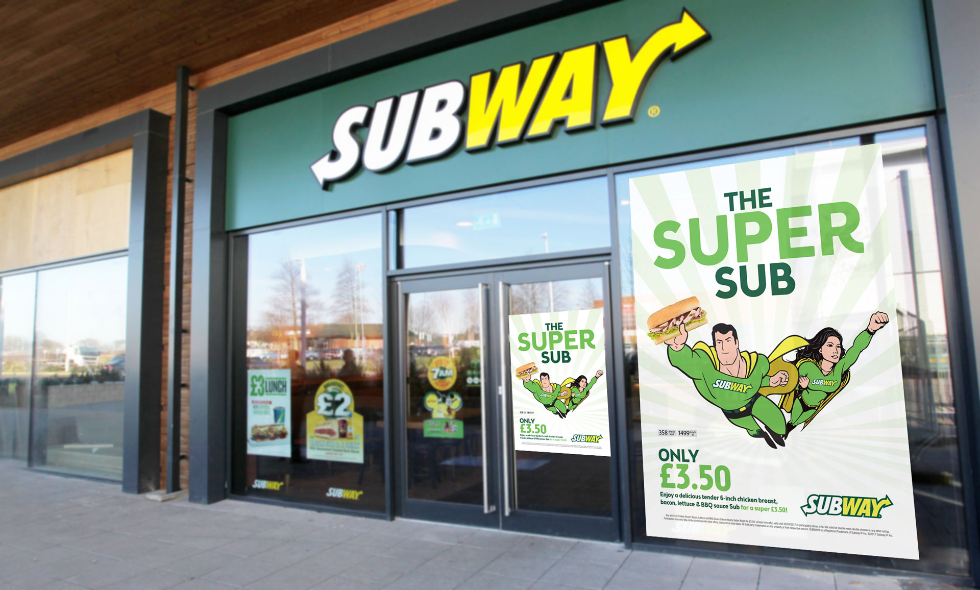 Subway Design a Sub Campaign Ardmore Advertising